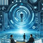 large futuristic scene